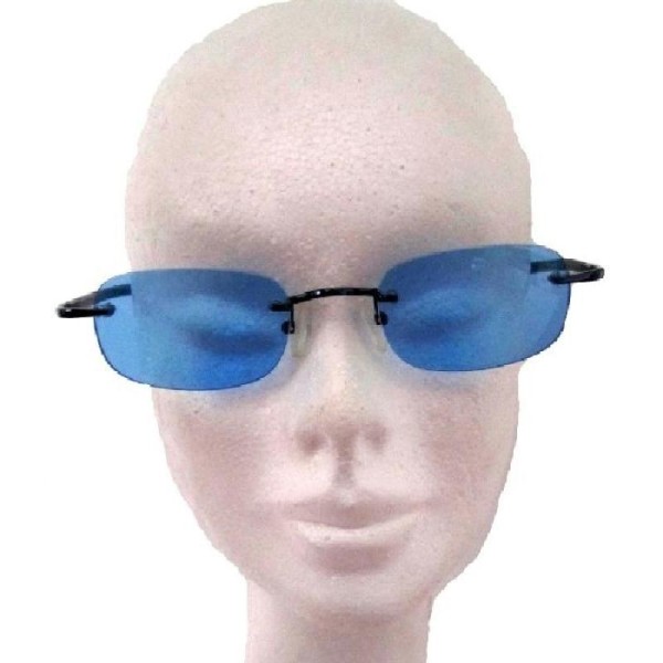Lunettes solaires birdy bleues - Photo n°1