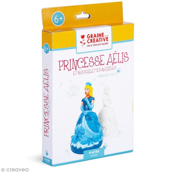 Kit Moulage plâtre - Princesse Aelis - Photo n°1