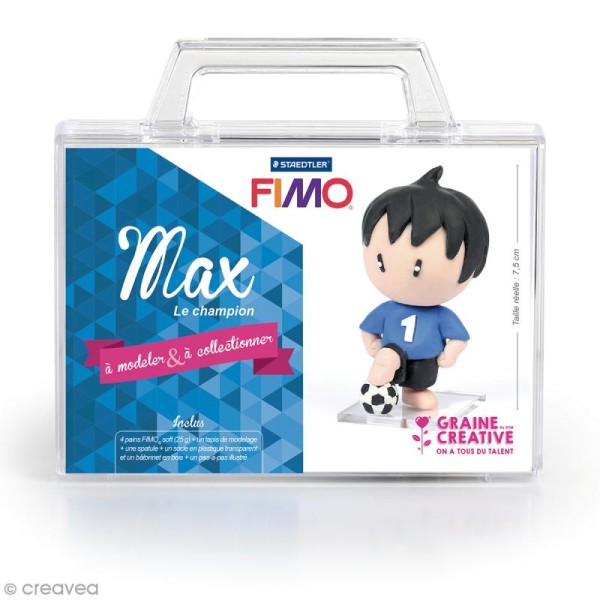 Kit figurine Fimo - Max le champion - Photo n°1