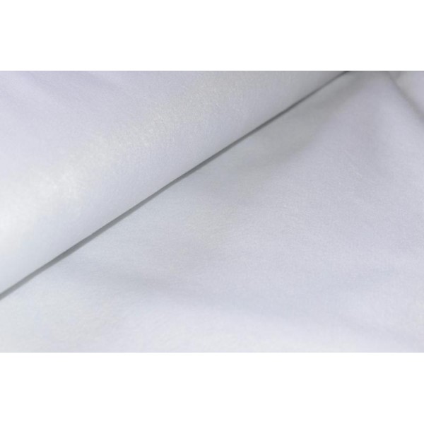 Feutrine 1 mm – Blanc - 90 x 100 cm – Loisirs Créatifs - Photo n°1