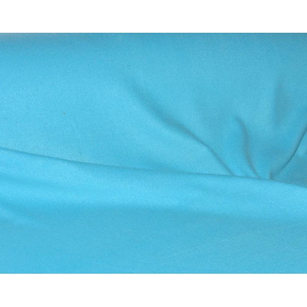 Tissu Polaire – Turquoise –  Coupe par 50 cms - Photo n°1