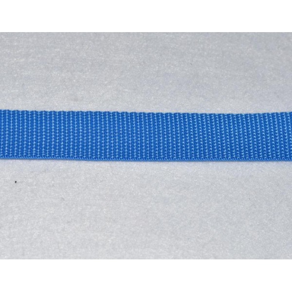 Sangle Polypropylène – 30 mm – Bleu Azur - Qualité extra – Coupe au mètre sur mesure - Photo n°1