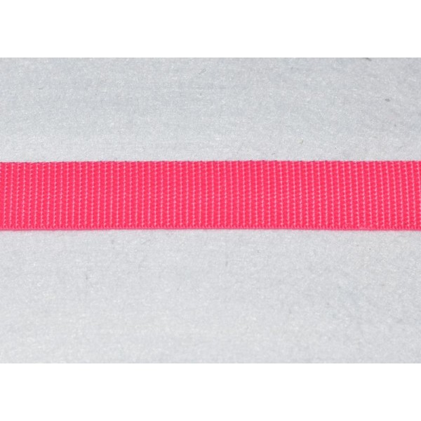 Sangle Polypropylène – 20 mm – Rose Bonbon - Qualité extra – Coupe au mètre sur mesure - Photo n°1
