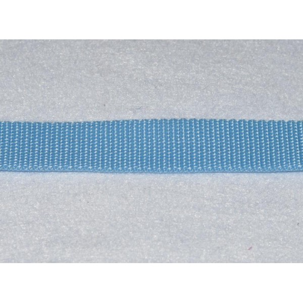 Sangle Polypropylène – 20 mm – Bleu Pastel - Qualité extra – Coupe au mètre sur mesure - Photo n°1