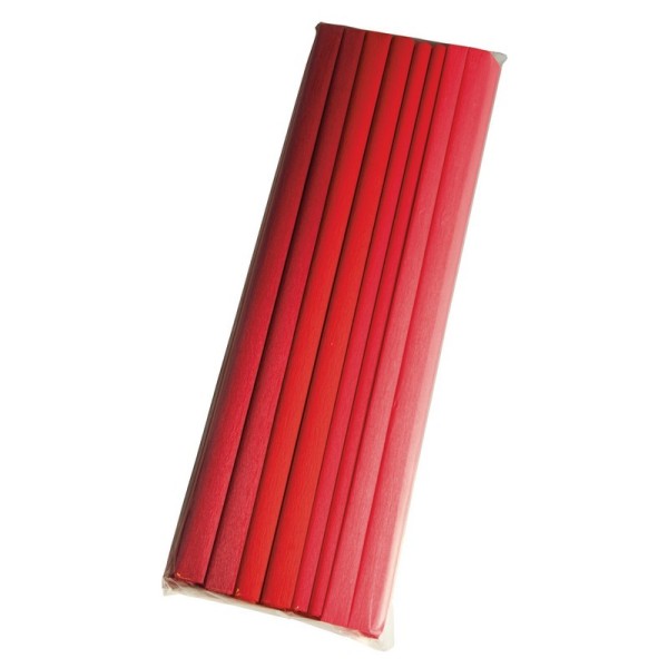 Lot de 8 rouleaux de Papier crépon, 4 Tons de Rouge assortis, 250x50cm, 30g/m² - Photo n°1
