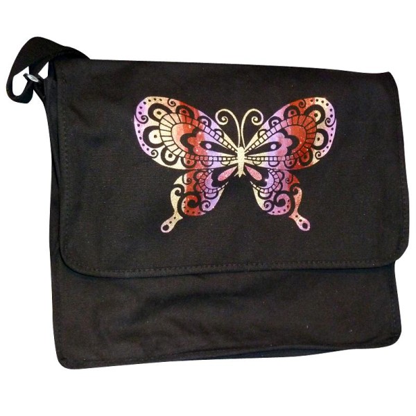 Pochoir autocollant pour textile My Style Papillon 21 x 29,7 cm - Photo n°2