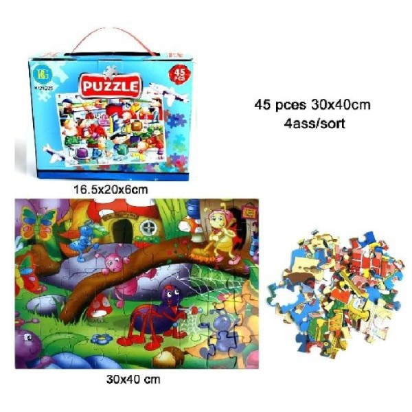 1 Puzzle 45 pièces 30 x 40 cm - Photo n°1