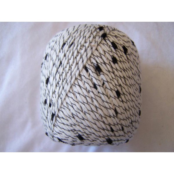 Coton à tricoter, blanc - Photo n°1