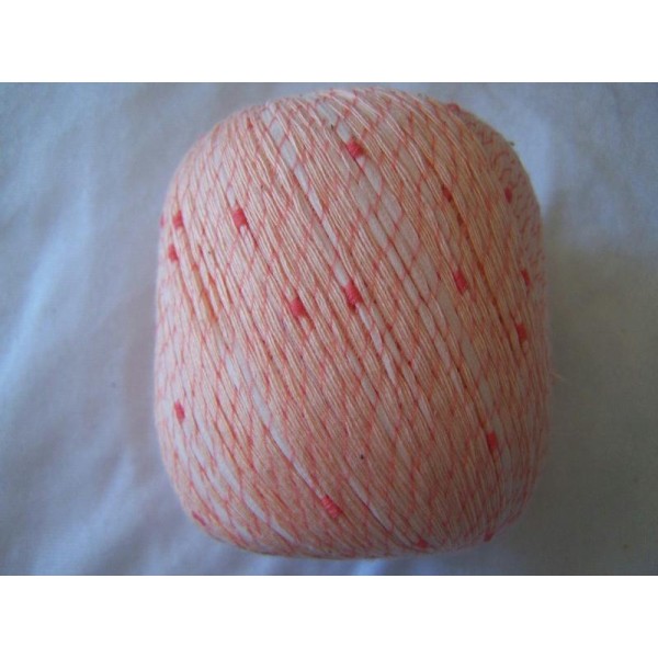 Coton à tricoter, orange - Photo n°1
