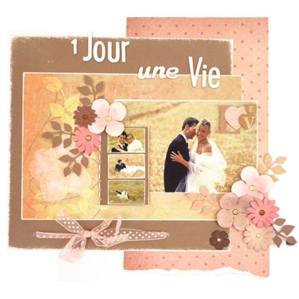 Papier scrapbooking Romance - Set 10 papiers recto/verso 30,5 cm - Photo n°3
