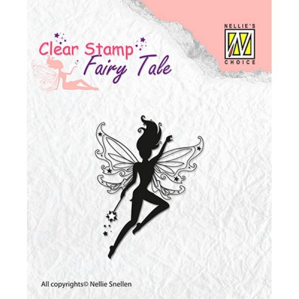 Tampon clear transparent scrapbooking NELLIE'S SNELLEN FEE 4 - Photo n°1