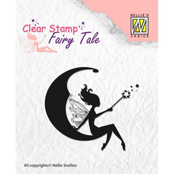 Tampon clear transparent scrapbooking NELLIE'S SNELLEN FEE 2 - Photo n°1