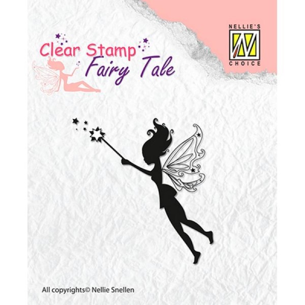 Tampon clear transparent scrapbooking NELLIE'S SNELLEN FEE 001 - Photo n°1