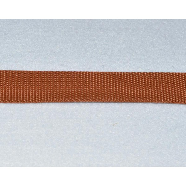 Sangle Polypropylène – 25 mm – Brun - Qualité extra – Coupe au mètre sur mesure - Photo n°1
