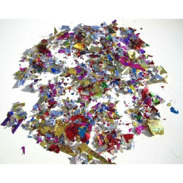 1 Kilo Confettis Paillettes Métalliques Multicolores - Photo n°1
