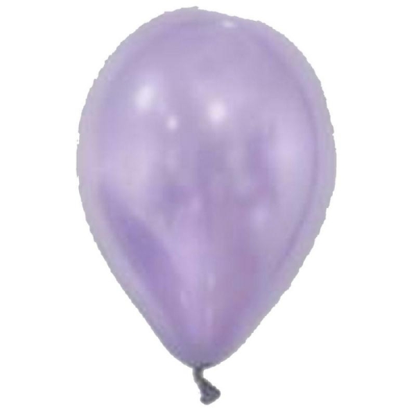 50 Ballons Métalliques Lavande 30 cm - Photo n°1