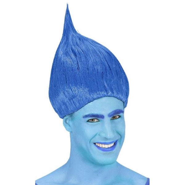 Perruque troll bleue - Photo n°1