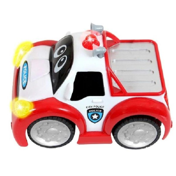 Baby voiture 4x4 police télécommandée 20 cm - Photo n°1