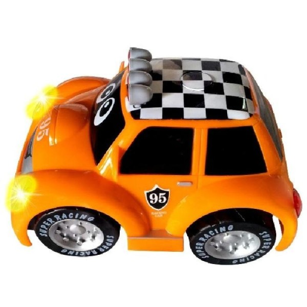 Baby voiture rallye orange télécommandée 20 cm - Photo n°1