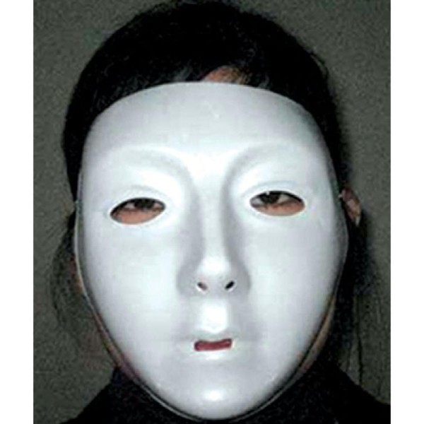 Masque Blanc Souple (PVC) - Photo n°1