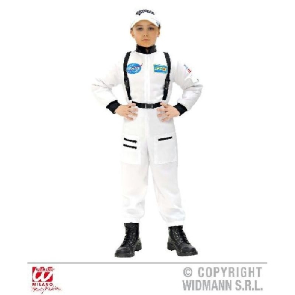 Déguisement astronaute blanc 5/7 ans - Photo n°1