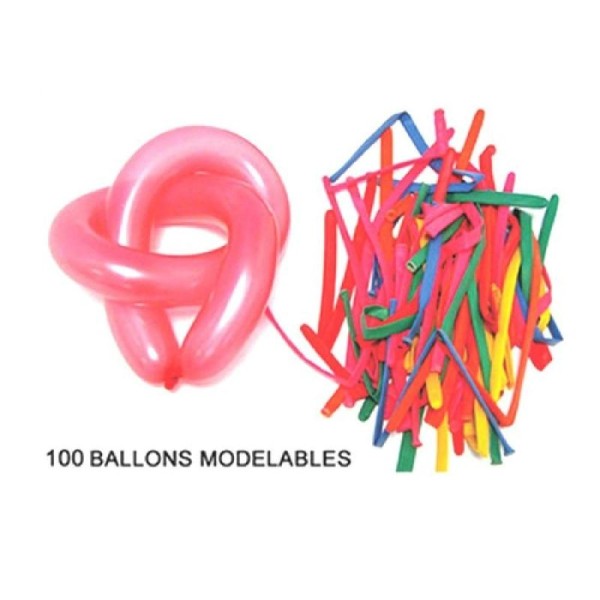 100 Ballons modelables - Photo n°1