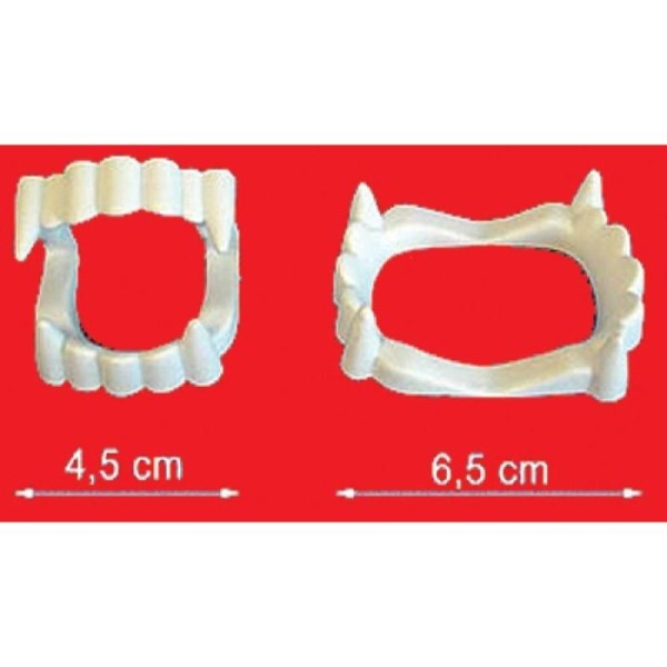 Dentier de vampire (PVC) - Photo n°1