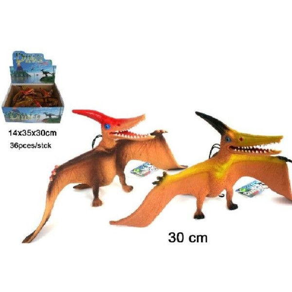 2 dinos Ptérosaures 30 cm - Photo n°1