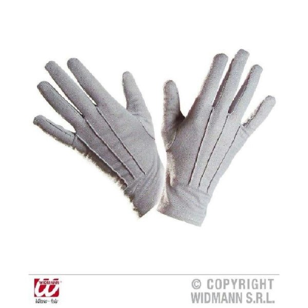 Paire de gants gris - Photo n°1