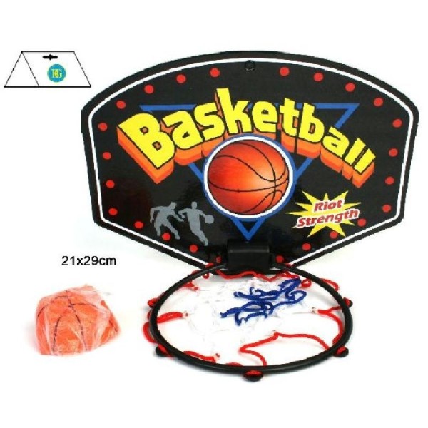 Panier basket 29 x 21 cm +balle - Photo n°1