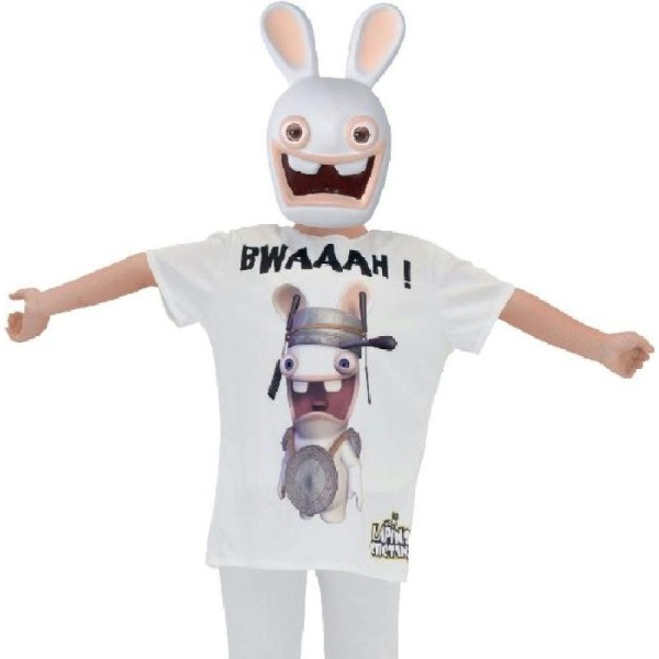 Kit de déguisement lapin crétin-5/7 ans - Photo n°1
