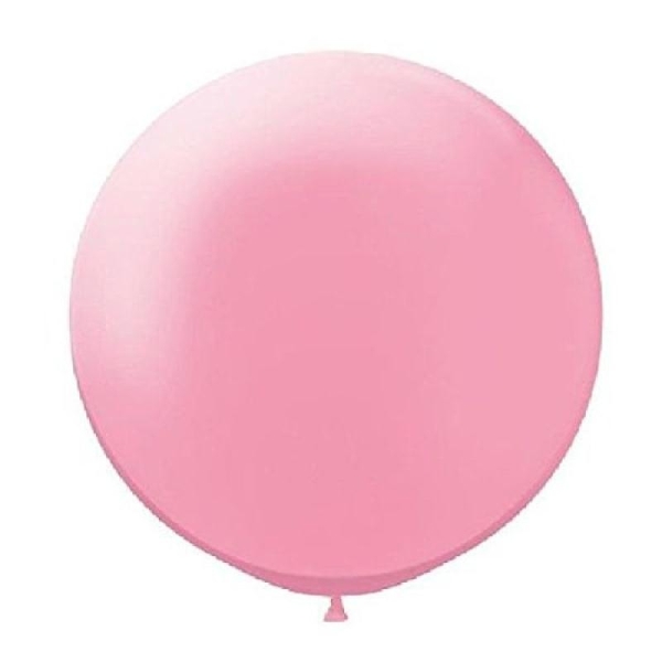 Ballon ultra géant rose diam 70 cm - Photo n°1