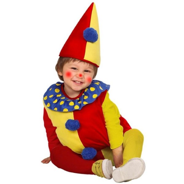 Baby clown rembourré (2/3 ans) - 90/104 cm - Photo n°2