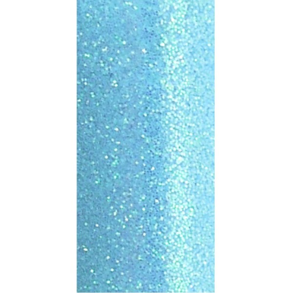 Poudre de paillettes à effet Bleu pastel 10 ml - Photo n°3