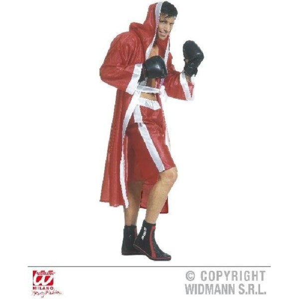 Déguisement boxeur rouge - (40/44) - Photo n°1