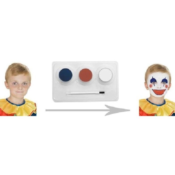 Kit maquillage clown - Photo n°1