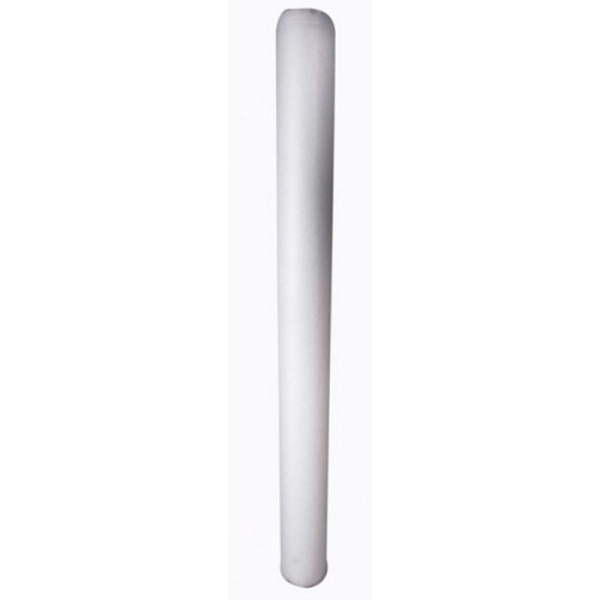Tenture intissée blanche (rouleau de 12 m x 80 cm) - Photo n°1
