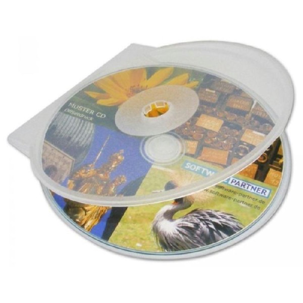 8 boîtiers CD/DVD en PVC-couleurs assorties - Photo n°1