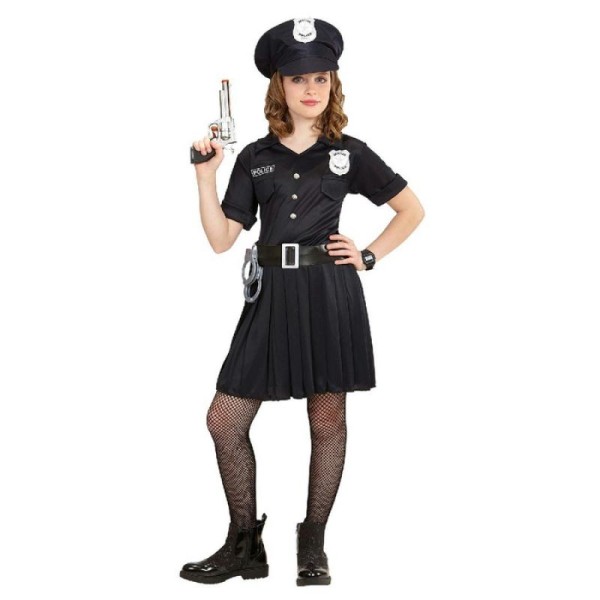 Déguisement fille policière - 5/7 ans - Photo n°2