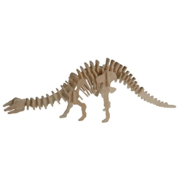 Puzzle Bois 3D Apatosaurus – 12 x 30 cm - Photo n°1