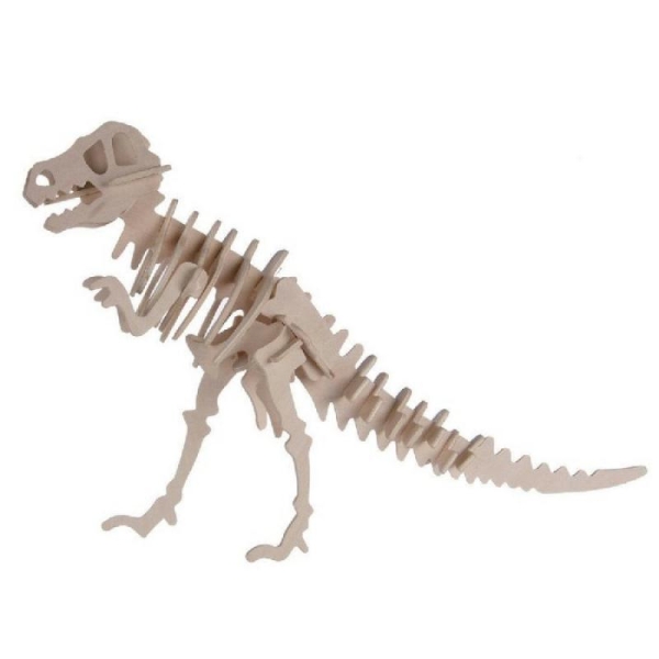 Puzzle Bois 3D Tyrannosaurus – 12 x 30 cm - Photo n°1