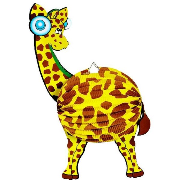 Lampion girafe 44 cm - Photo n°1