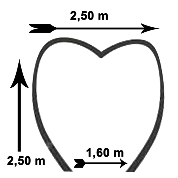 Arche coeur géante 3 mètres complète - Photo n°3