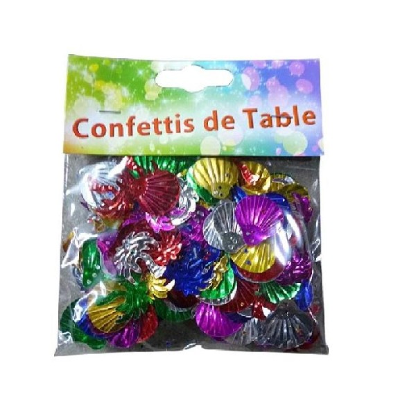Sachet de confettis coquillages 14 gr - Photo n°1