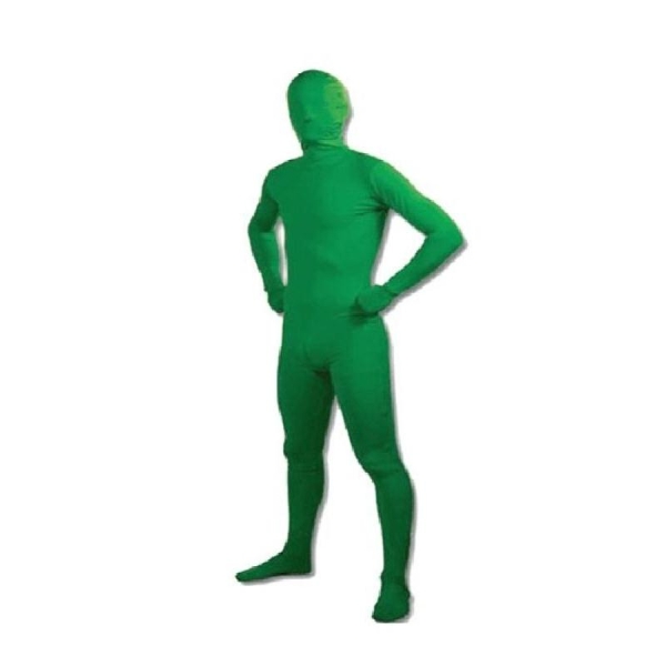 Combinaison seconde peau verte homme - Taille mixte unique - Photo n°1