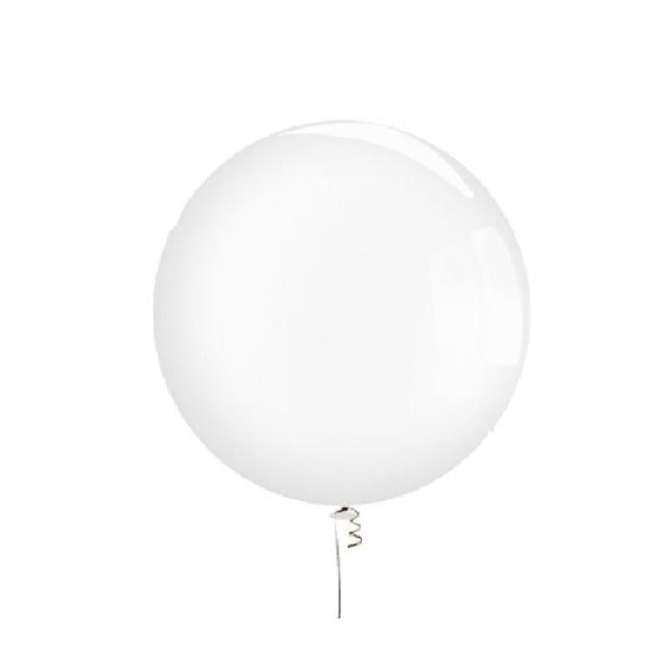 Ballon ultra géant blanc diam. 70 cm - Photo n°1