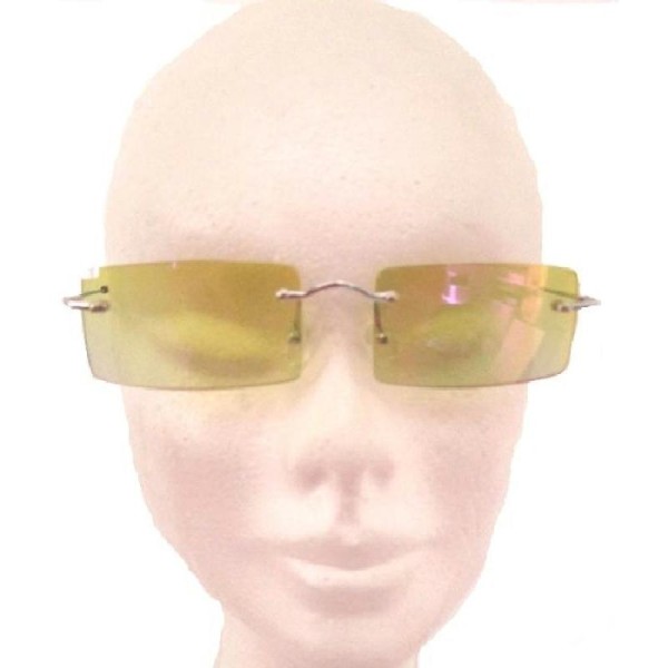 Lunettes solaires Beverly jaunes - Photo n°1