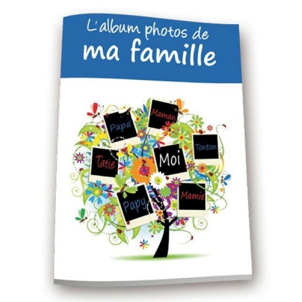 Album photo de poche MA FAMILLE-10 pages  -12 x 15 cm - Photo n°1