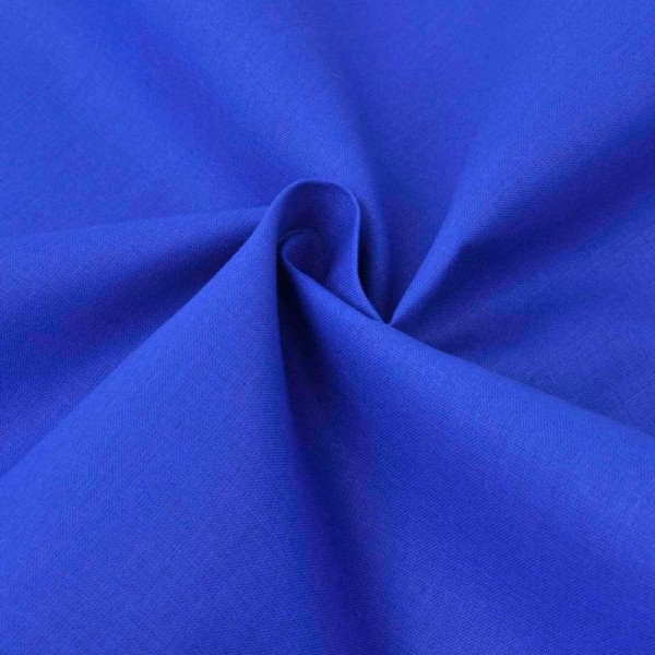 Vidaxl Tissu En Coton 1,45x20 M Bleu - Photo n°1