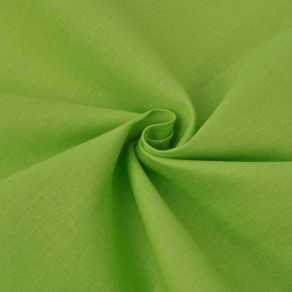 Vidaxl Tissu En Coton 1,45x20 M Vert - Photo n°1